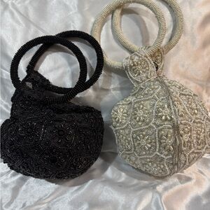 David Jeffrey Beaded Bag Set